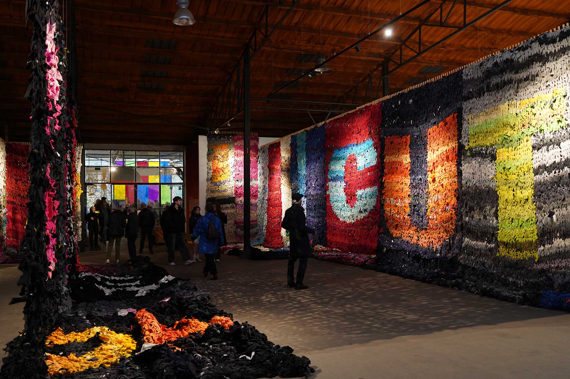 Conny Groenewegen, Poëzie van het onbestemde, Verbeke foundation, wintertentoonstelling, She's Gone, foto Tineke Schuurmans