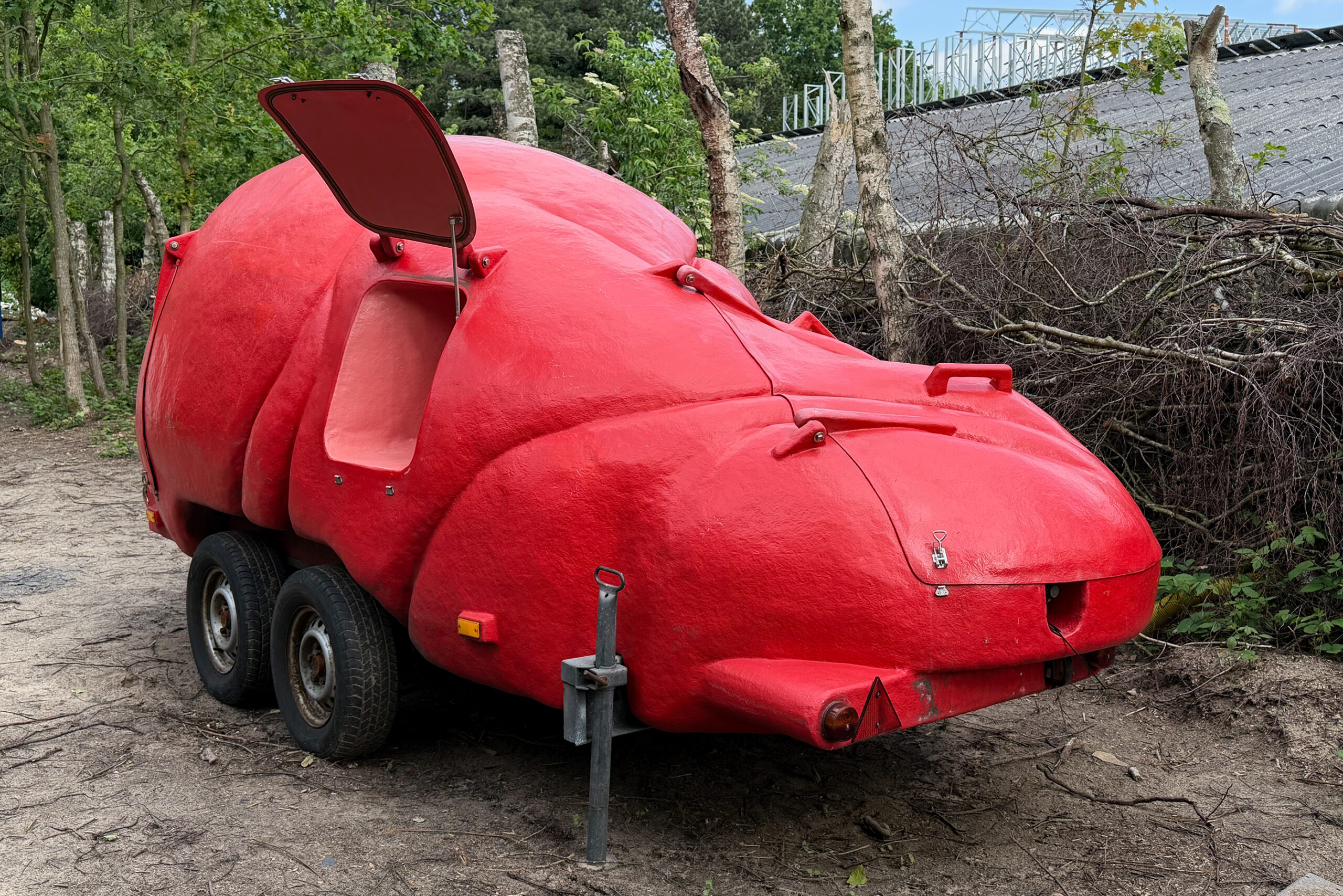 Atelier van Lieshout, Soep Express, Verbeke Foundation, zomertentoonstelling 2026, sculptuur op wielen